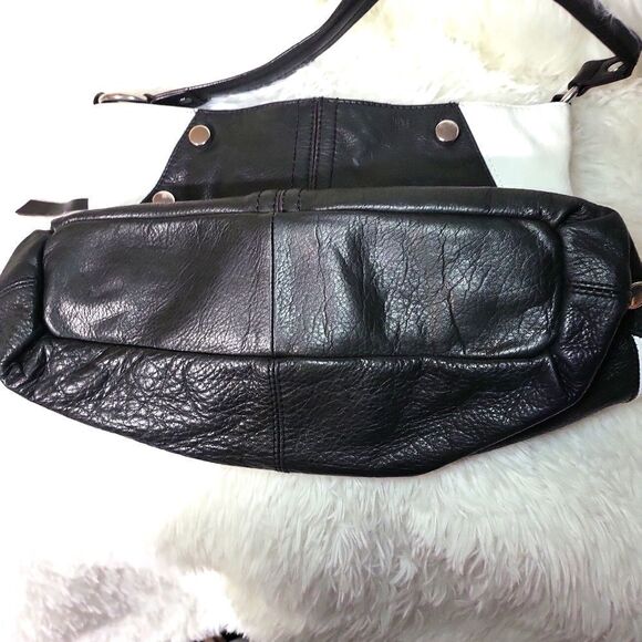 EUCBMAKOWSKY black and white all soft substantial genuine real leather AUTHENTIC - Picture 8 of 13